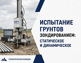 Испытание грунтов зондированием: чем статический метод отличается от динамического!