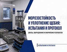 Морозостойкость и уплотнение щебня: два показателя долговечности материала в конструкции!