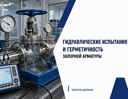 Гидравлические испытания и герметичность запорной арматуры: проверка прочности, плотности и работоспособности затвора!