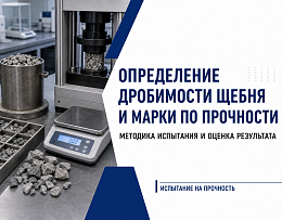Определение дробимости щебня: как устанавливается марка по прочности!